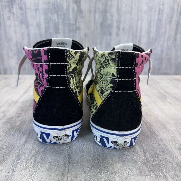 VANS SK8-Hi Lady Vans Azalea Pink True White Women Sneakers Sz 8.5 Mens 7 - Picture 3 of 10